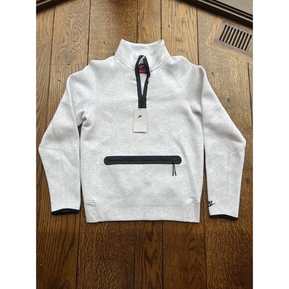 Nike Sportswear Tech Fleece Men's 1/2-Zip Sweatshirt Birch NWT FB7998 Medium - Picture 1 of 8